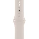 ساعت مچی هوشمند اپل واچ SE 2nd gen (2024) سایز 40 میلیمتر آلومینیوم استارلایت با بند اسپورت استارلایت